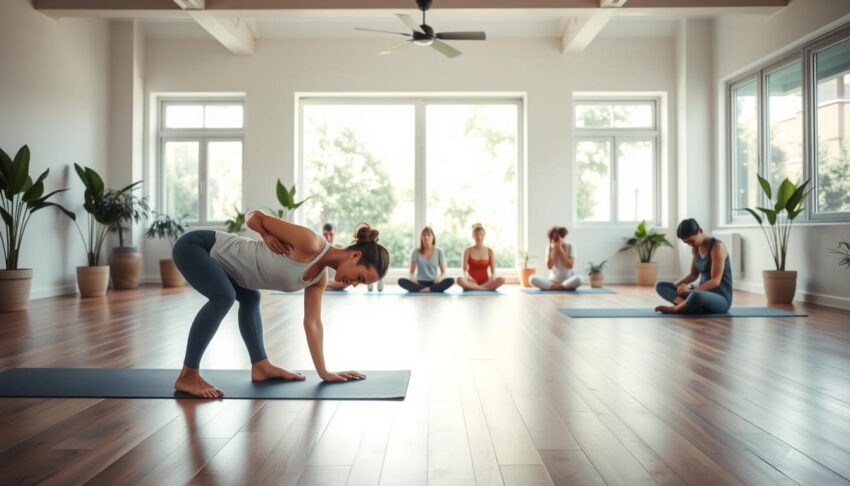 Simple yoga exercises for stress relief