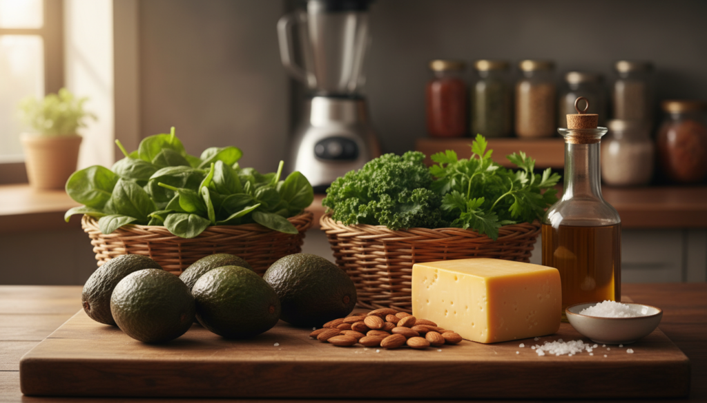 keto kitchen ingredients