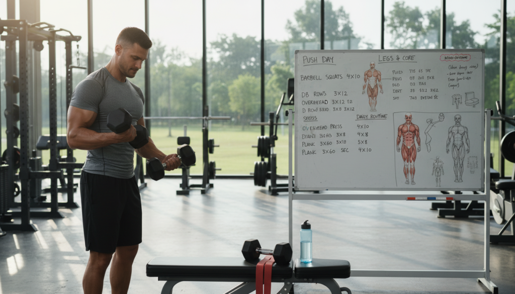 muscle building workout program