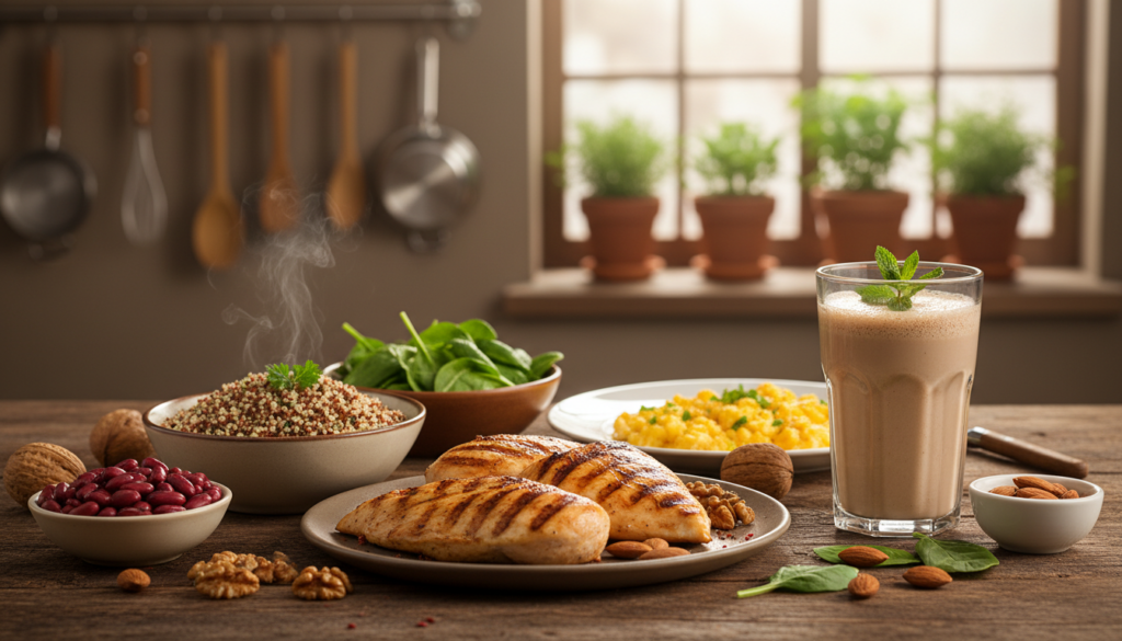 protein-rich foods for strength training